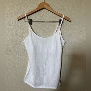 NWOT Maternity White Tanks Size S